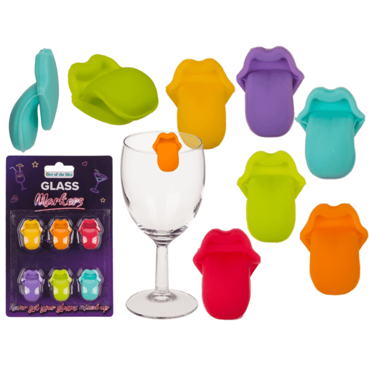 Glass markers 6 pk