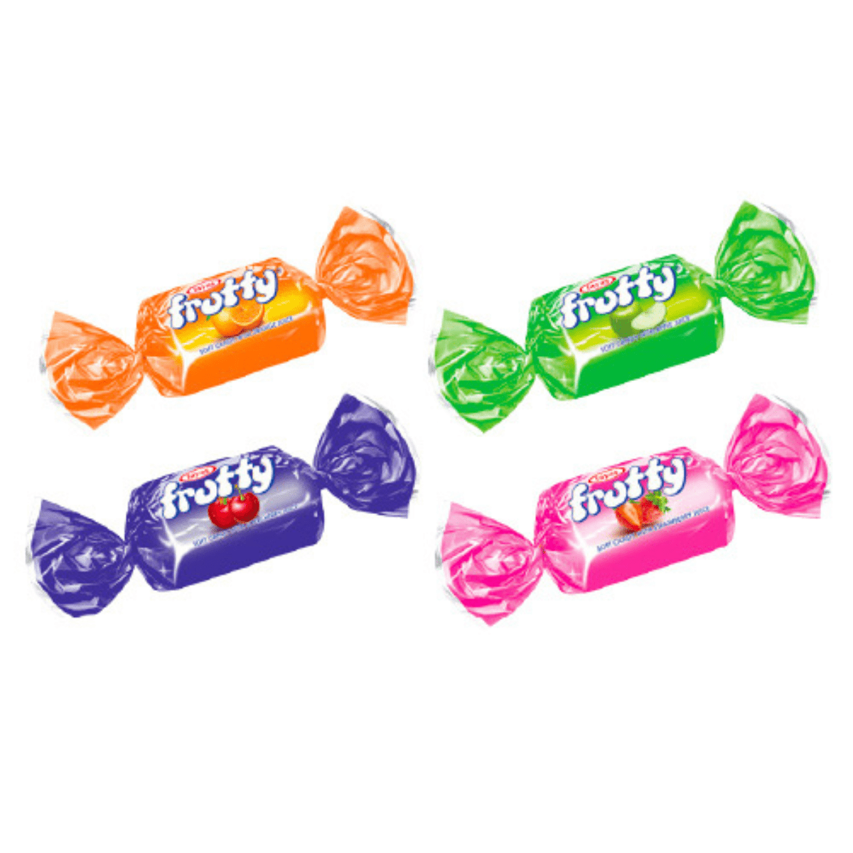 Jellioo Fruktkarameller Miks 1kg