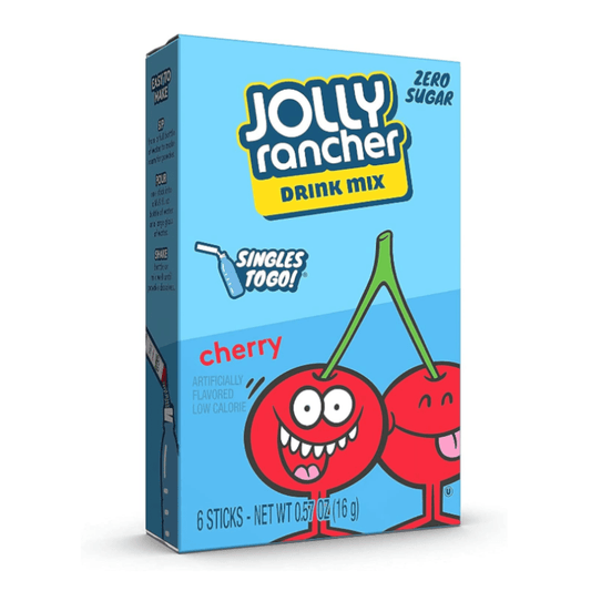 Jolly Rancher Singles To Go Drink Mix - Cherry 6stk