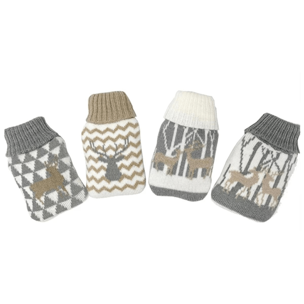 Lommevarmer med stofftrekk, 12x7cm