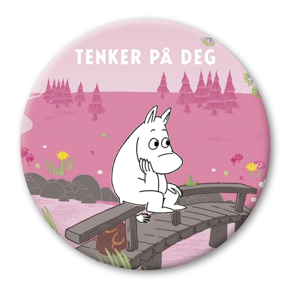 Magnet Mummi - Tenker På Deg