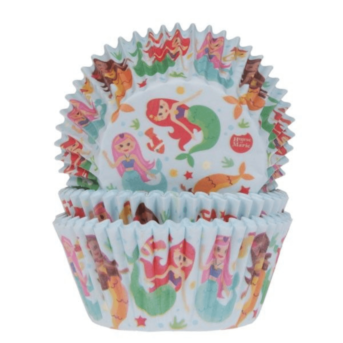 Muffinsformer Havfrue 50 stk