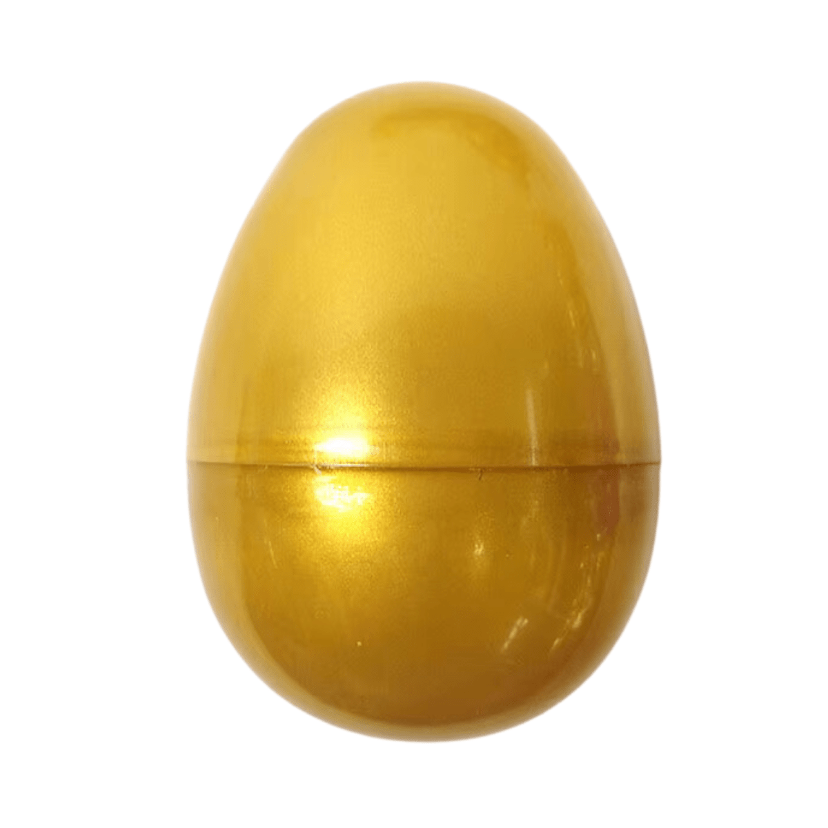 Påskeegg Plast Gull