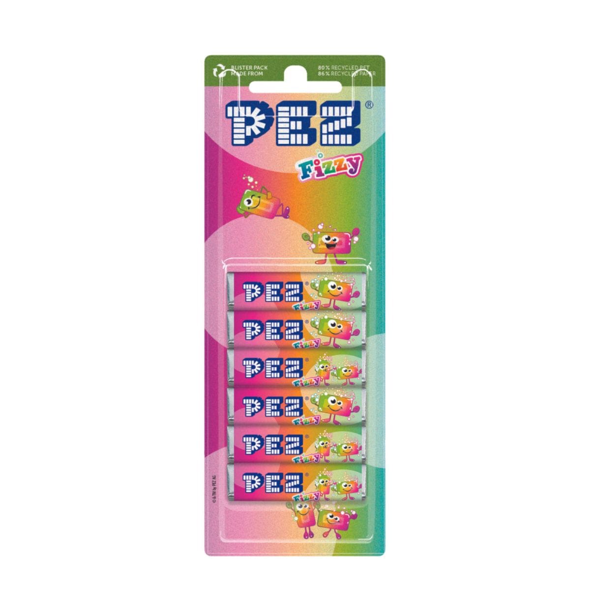 PEZ Fizzy Refills 6-pk