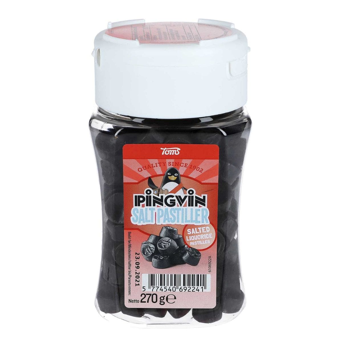Pingvin Saltpastiller 270g