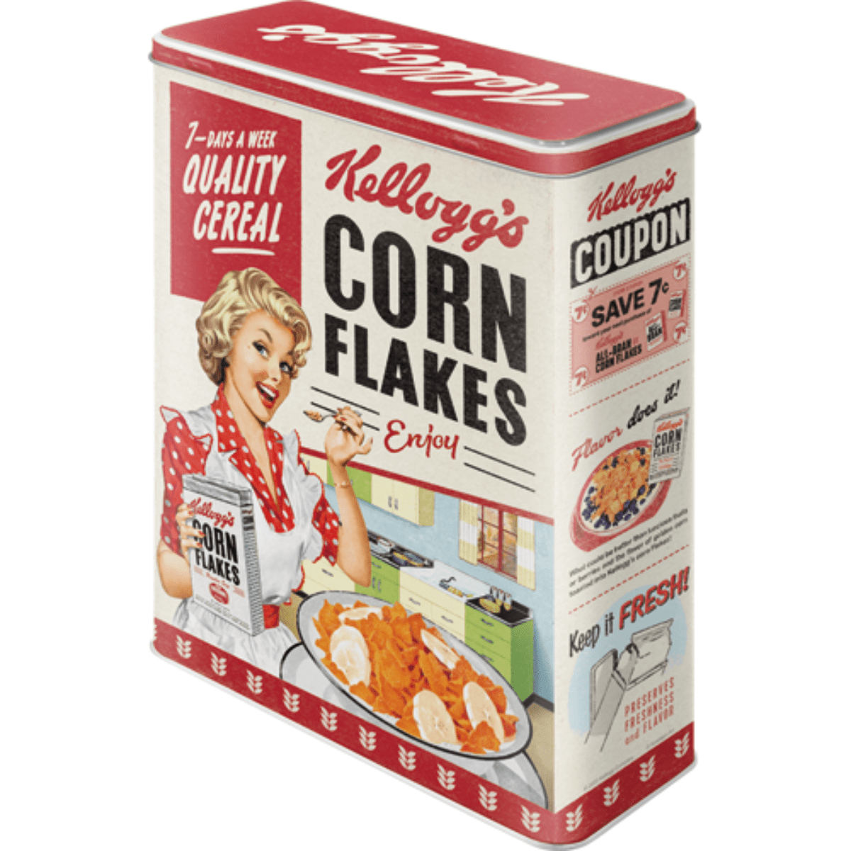 Retroboks Kellogg's Quality Cereal