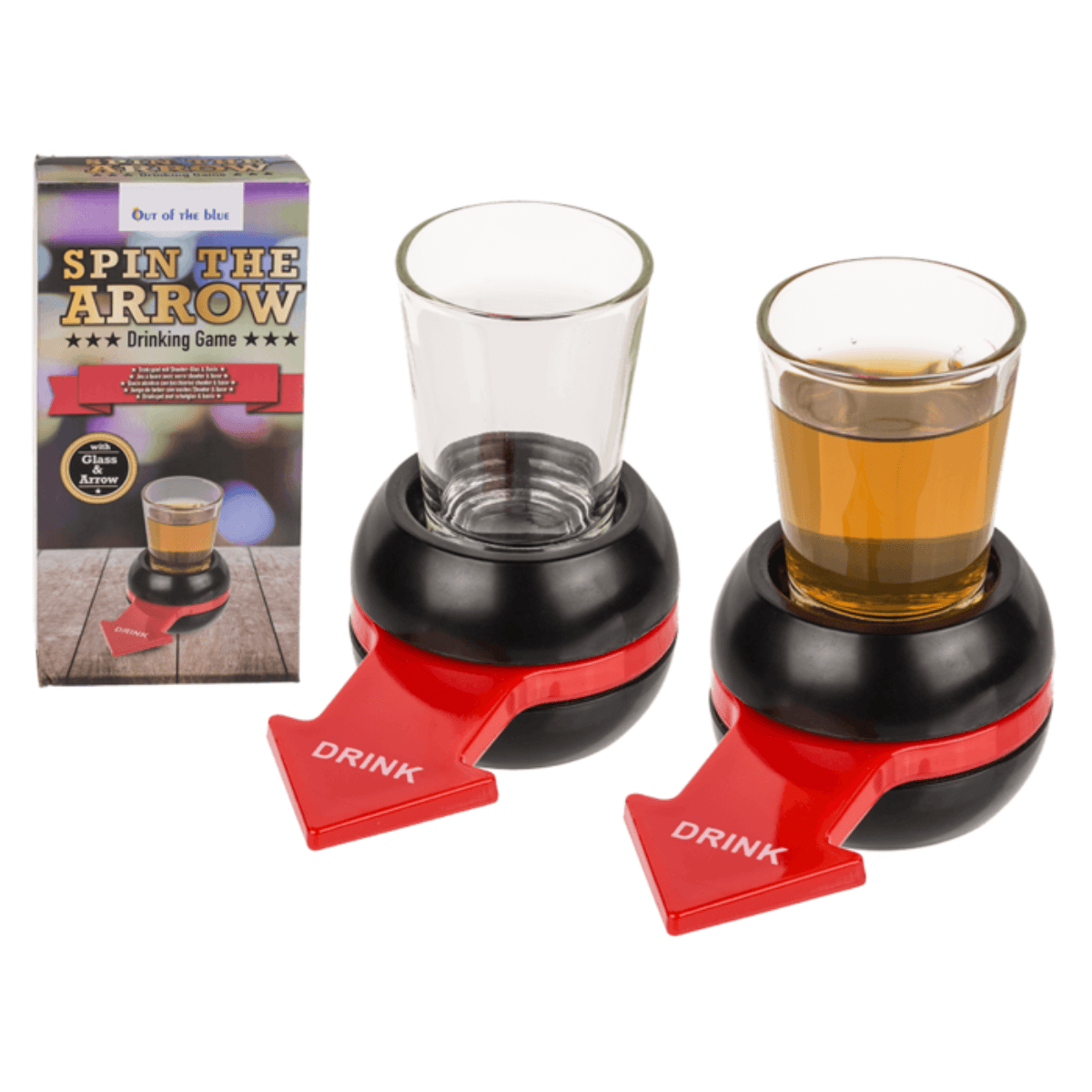 Shot Spinner, Inkl Shotglass