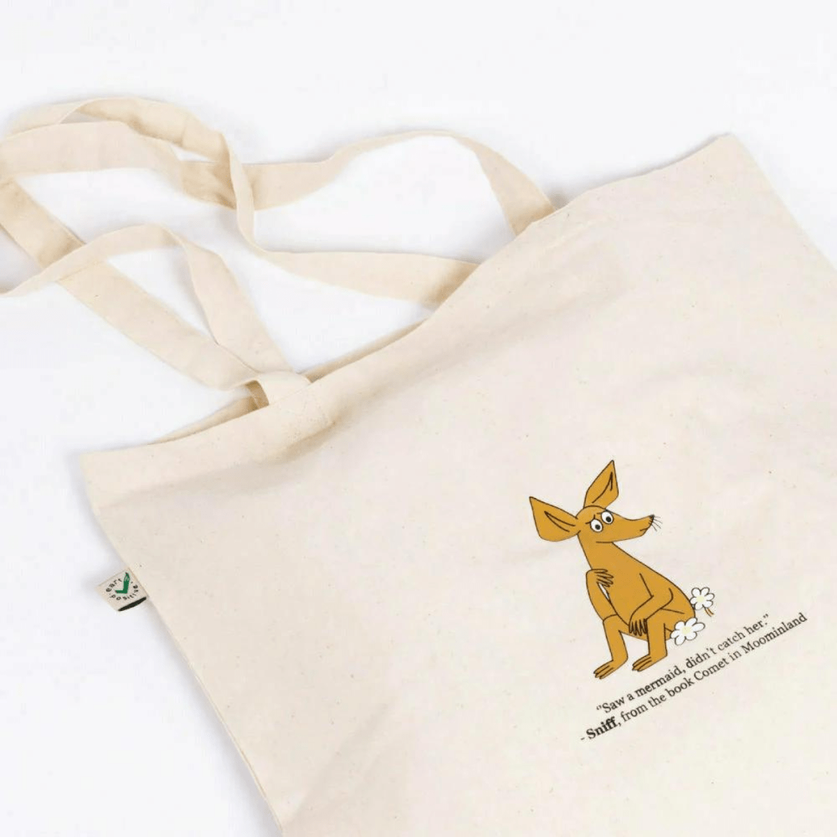 Tote Bag Sniff Beige
