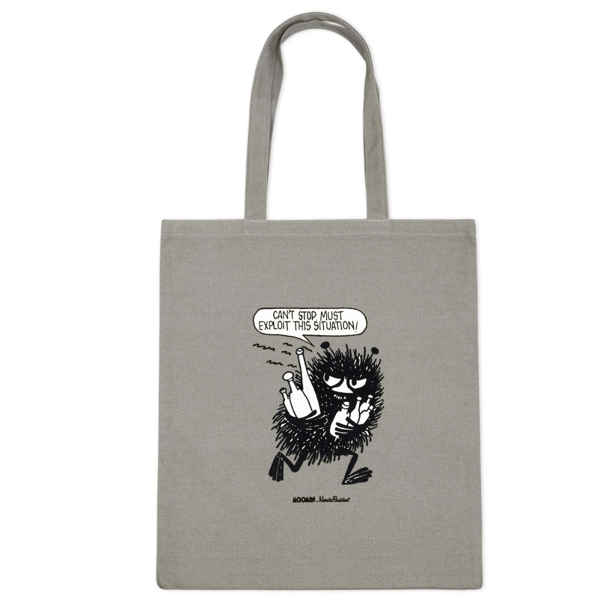 Tote Bag Stinky Grå