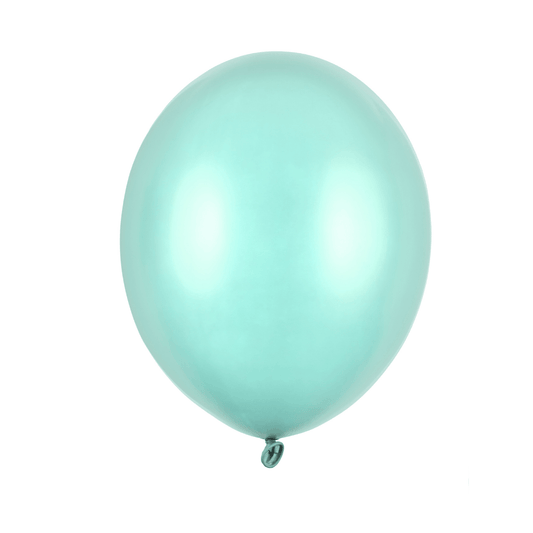 Ballonger, metallic mint grønn