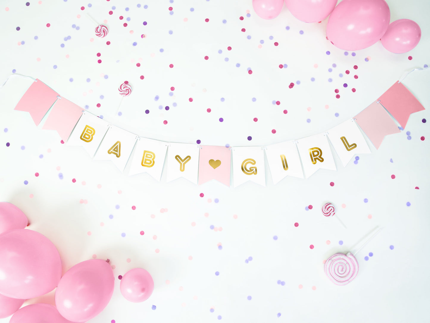 Banner Baby Girl 15x175 cm