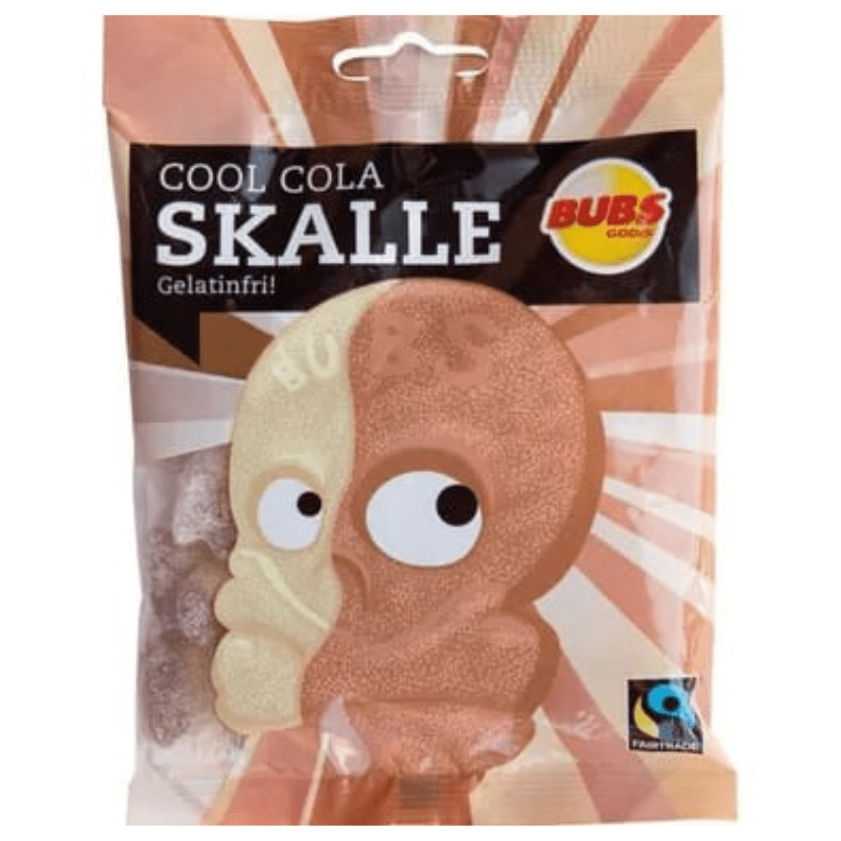 Bubs Cool Cola Skalle 90g