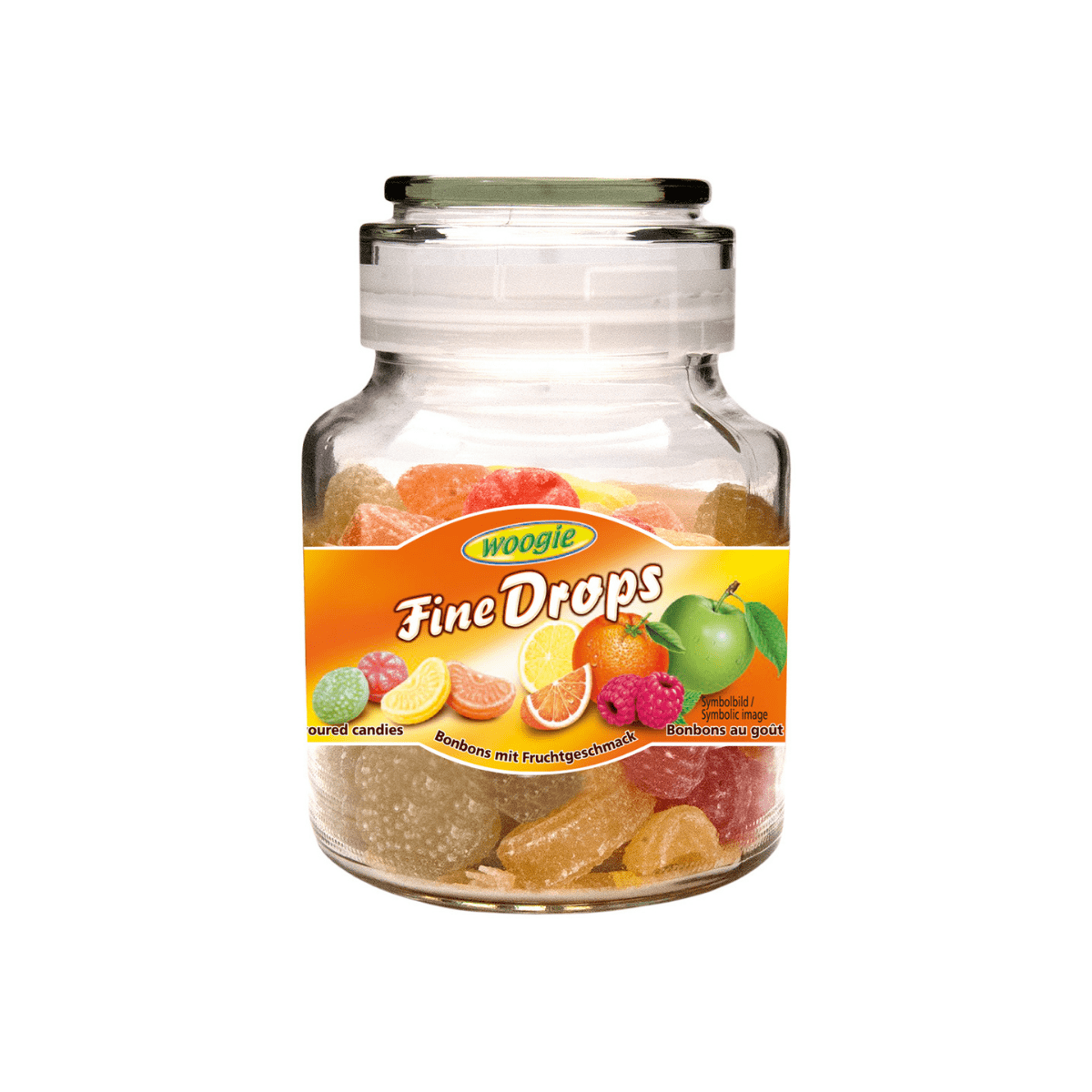 Fine Drops- Fruktmiks på krukke 300g