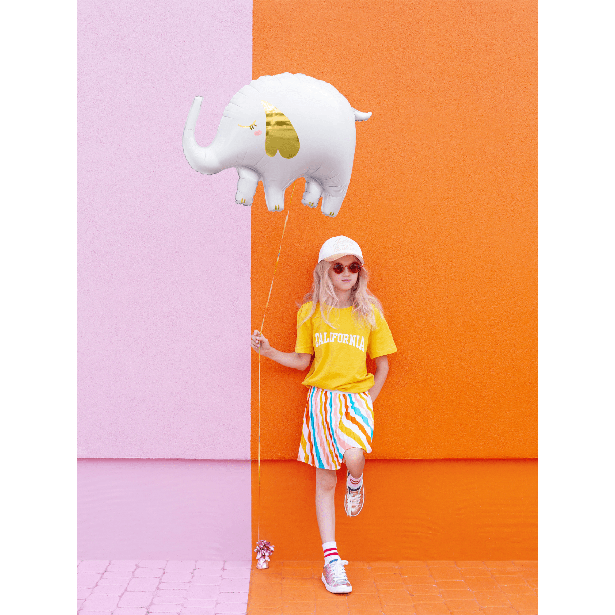Folieballong Elefant 66x30 cm