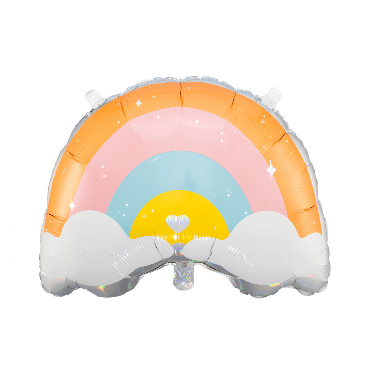 Folieballong Regnbue 55x40cm