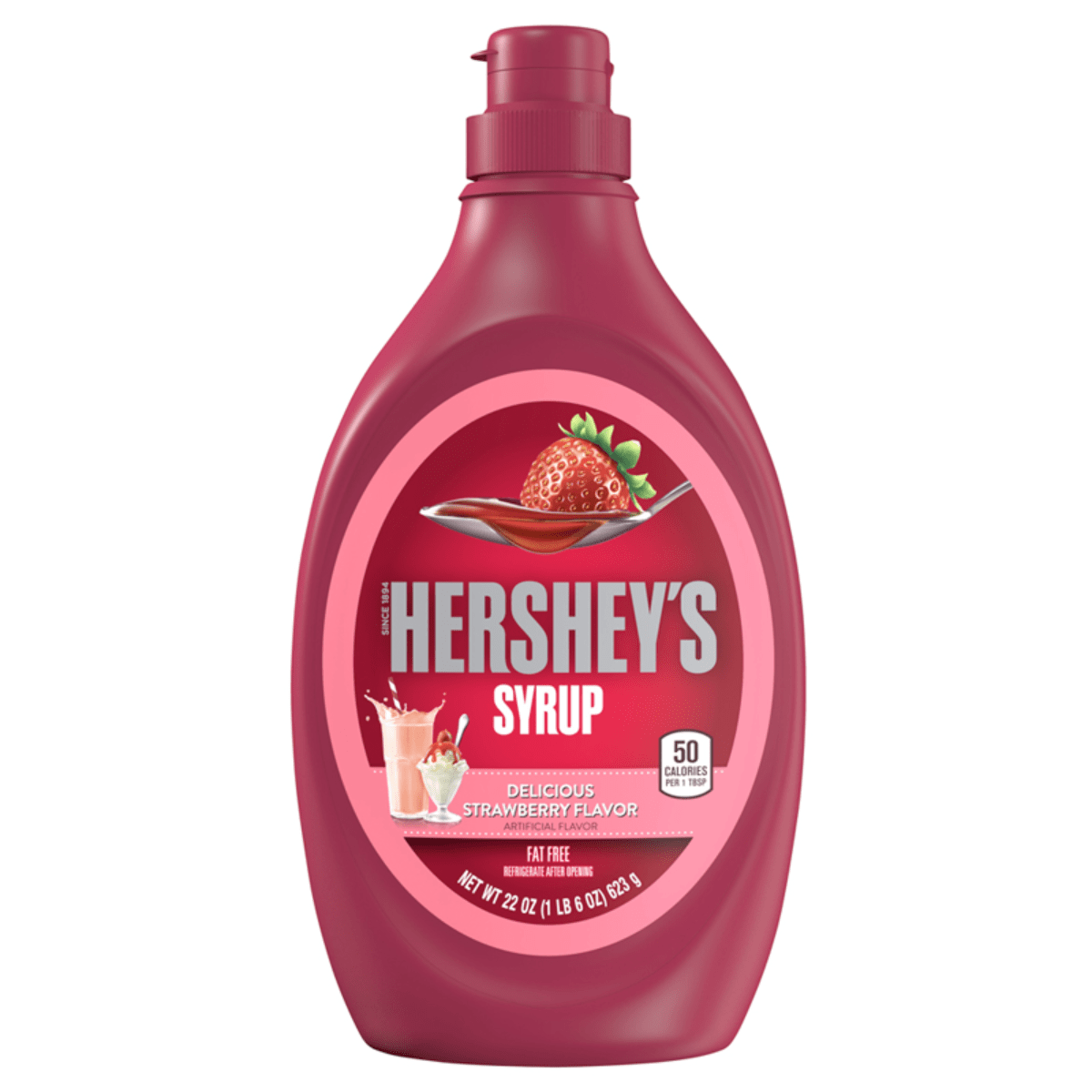 Hershey's Jordbær sirup 623g