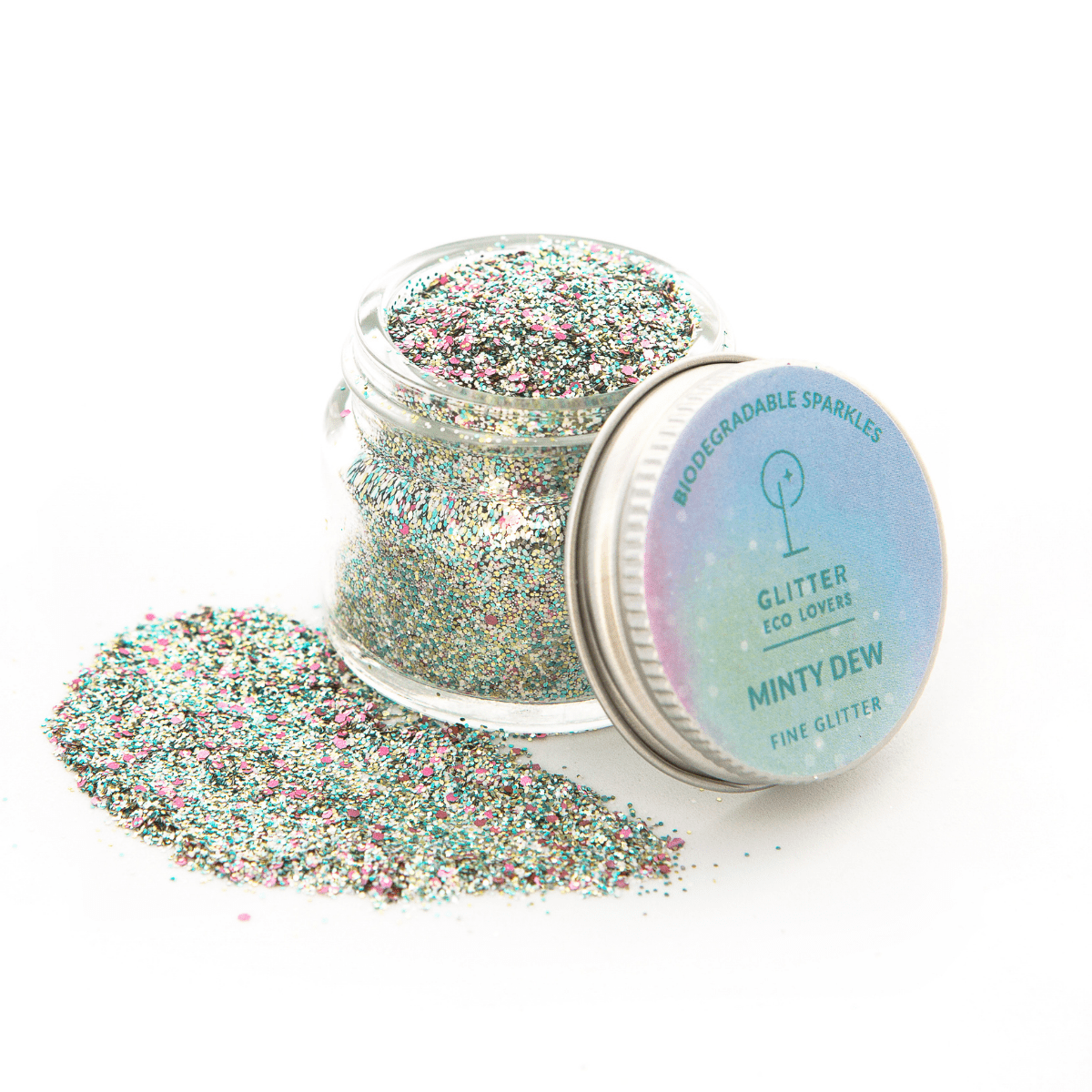 MINTY DEW fine glitter, 15ml