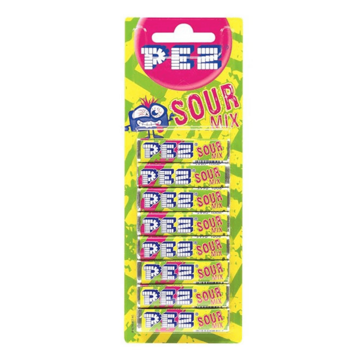PEZ Sour Mix, refills 8 pk