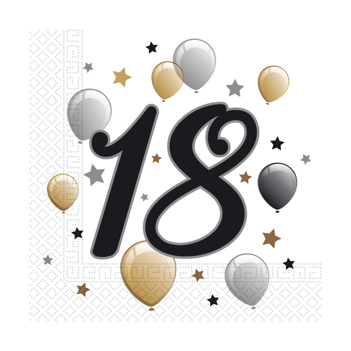 Servietter- 18 år