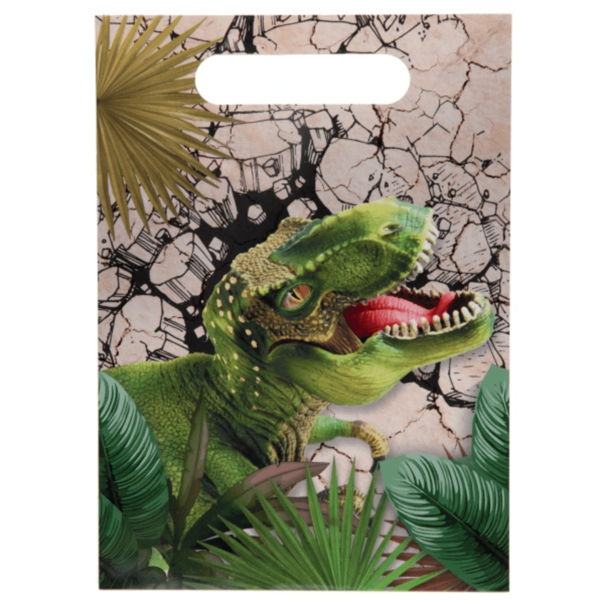 T-Rex Dinosaur Godtepose, 10 stk