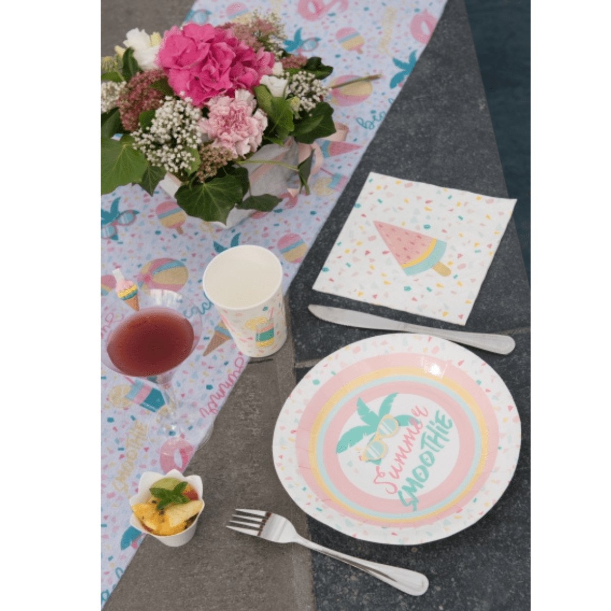 Tallerkener Summer Smoothie, 10 stk