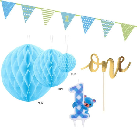 1 års Bursdag Dekorpakke 6 deler