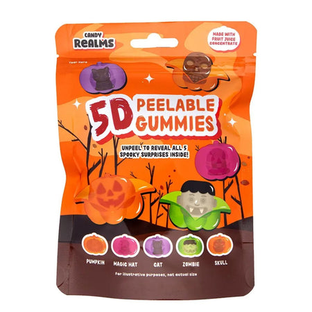 5D Peelable Halloween Gummies 60g