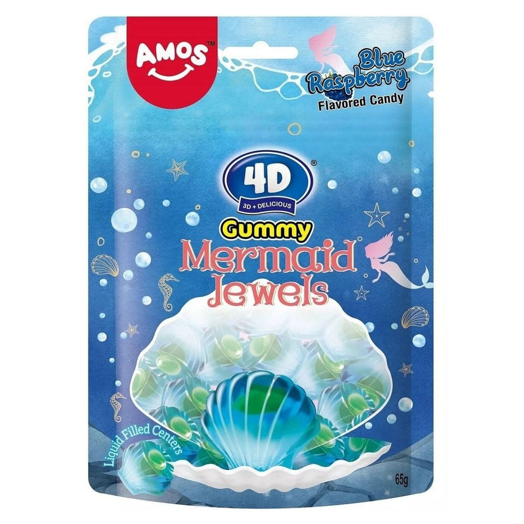 AMOS 4D Gummy Mermaid Jewels 65g