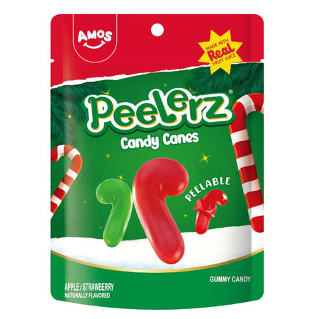 Amos Peelerz Gummy Candy Canes 65g