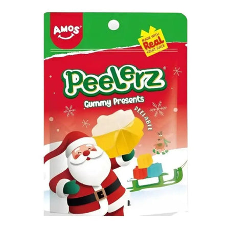 Amos Peelerz Gummy Christmas Presents 65g
