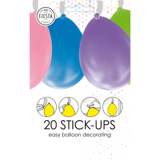 Ballong Stick-Ups 20stk