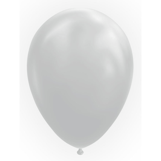 Ballonger 10 Stk, Cool Grey