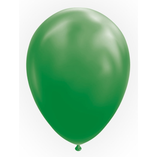 Ballonger 10 stk, Mørkegrønn