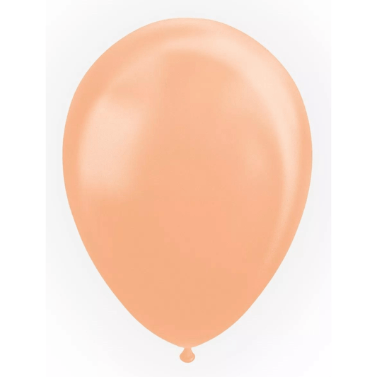 Ballonger 10 stk, Pearl Peach