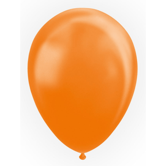 Ballonger 10 stk, Perle Orange