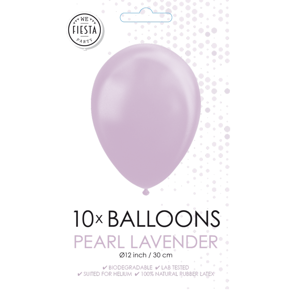 Ballonger 10stk, Pearl Lavender