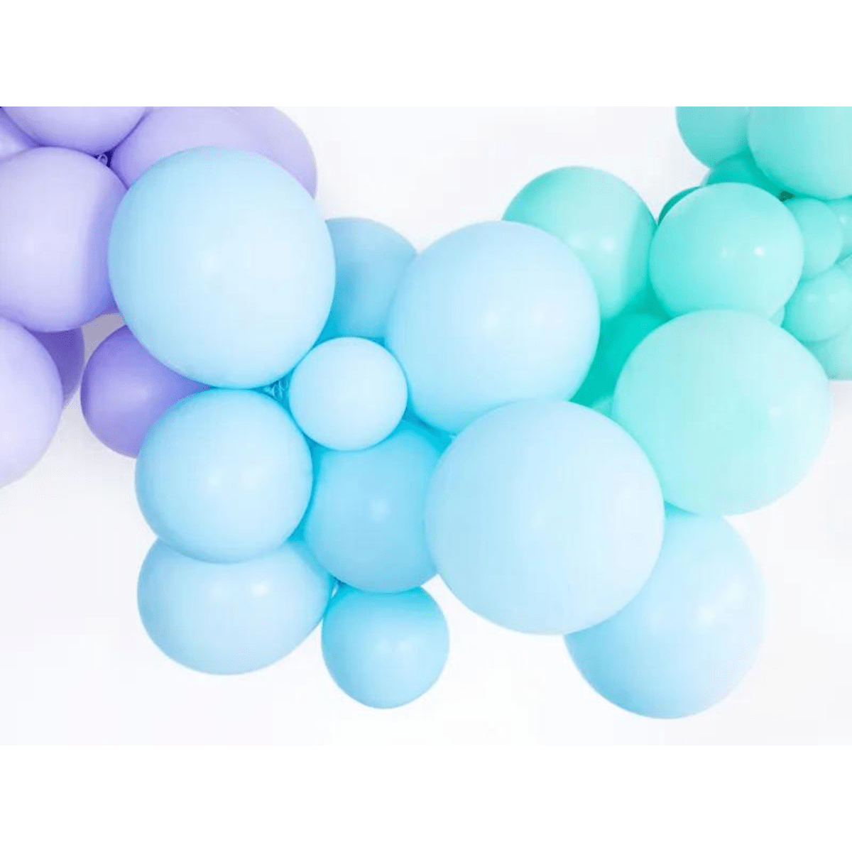 Ballonger Pastell Lyseblå 10stk