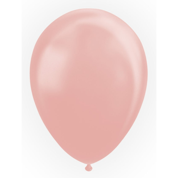 Ballonger Perle Rosegull 10stk