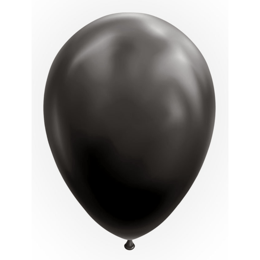 Ballonger Svart 10stk