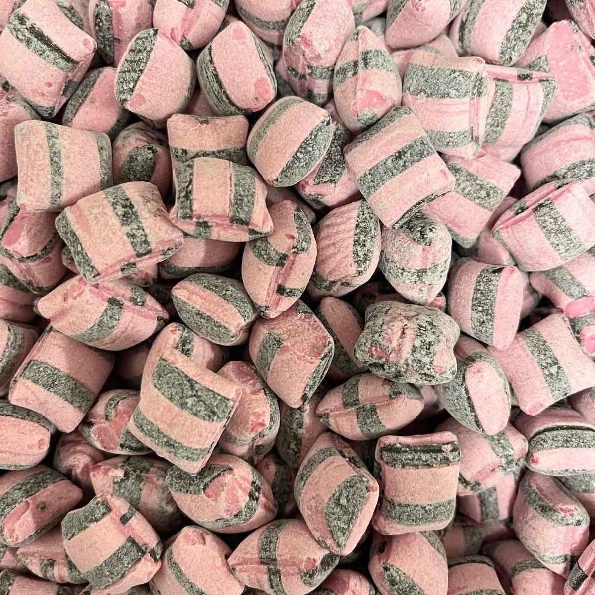 Bringebærsalte Drops 200g