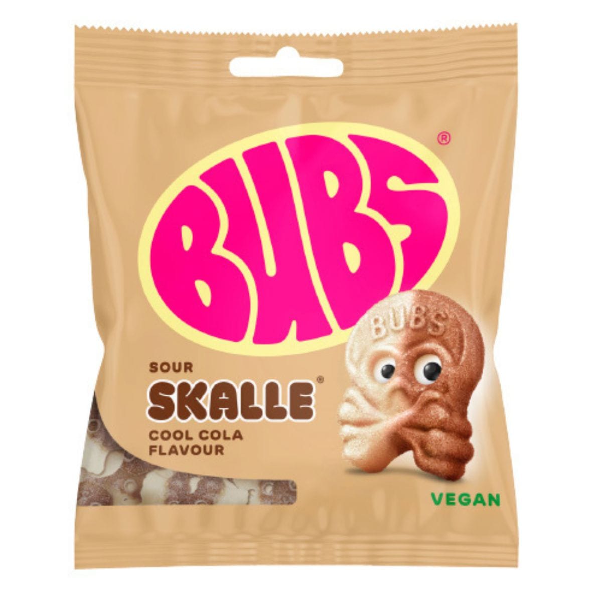 BUBS Cool Cola Skalle 155g