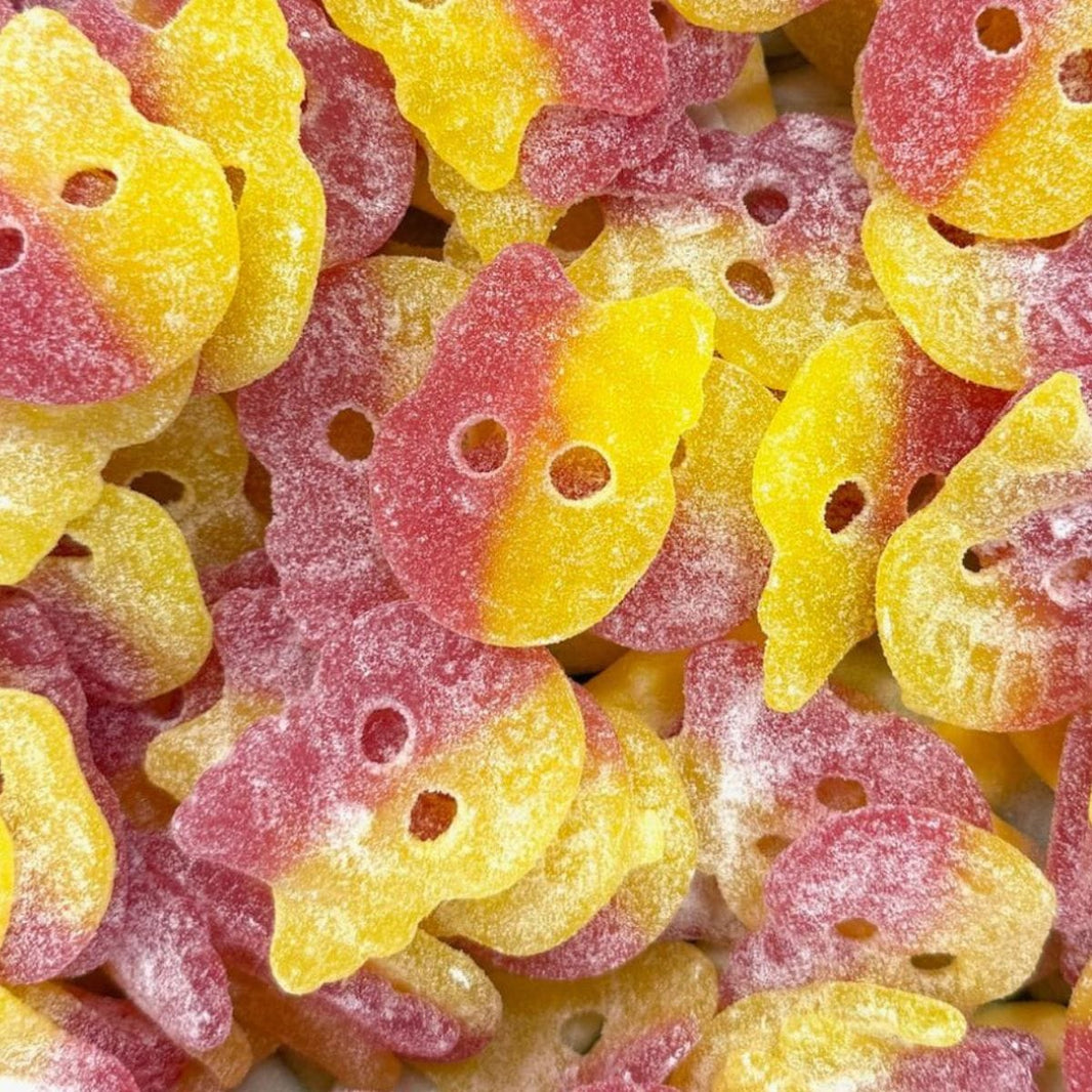 Bubs Lemon Rasberry Skalle 300g