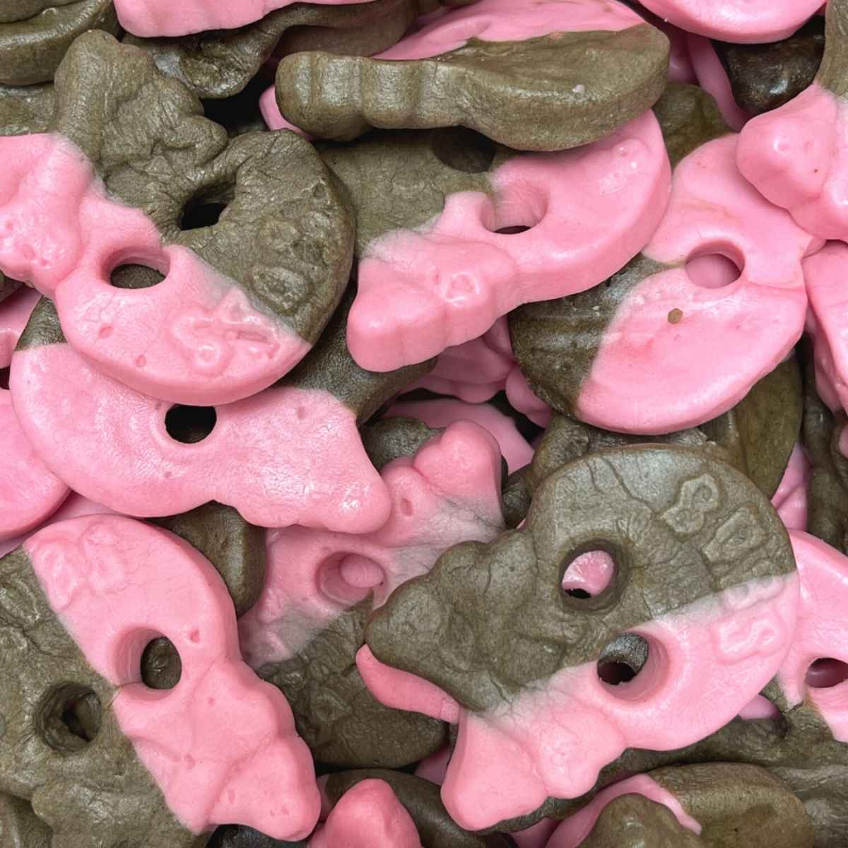 Bubs Raspberry/ Salt Licorice Skulls Foam 300g