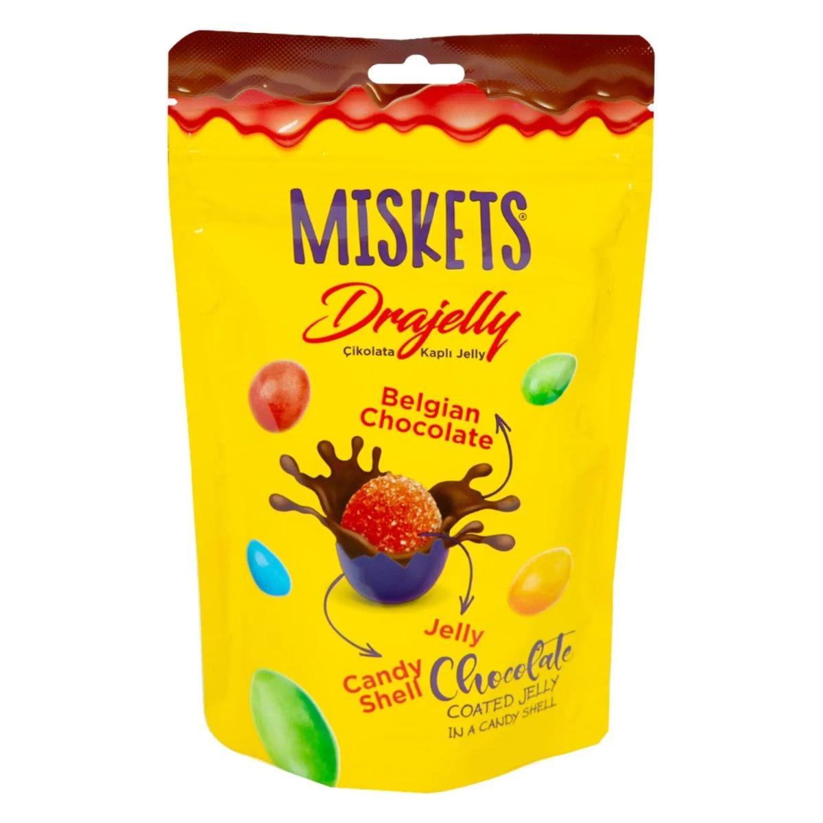 Chocolate Coated Jelly In A Candy Shell 120g
