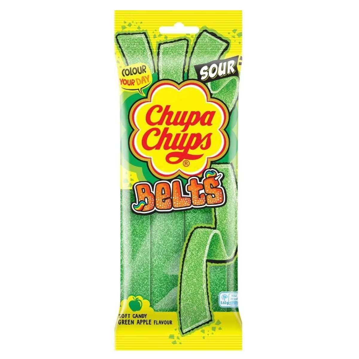 Chupa Chups Sour Belts Apples 90g