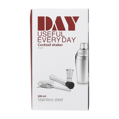 Cocktailshakersett 500ml - 4 deler