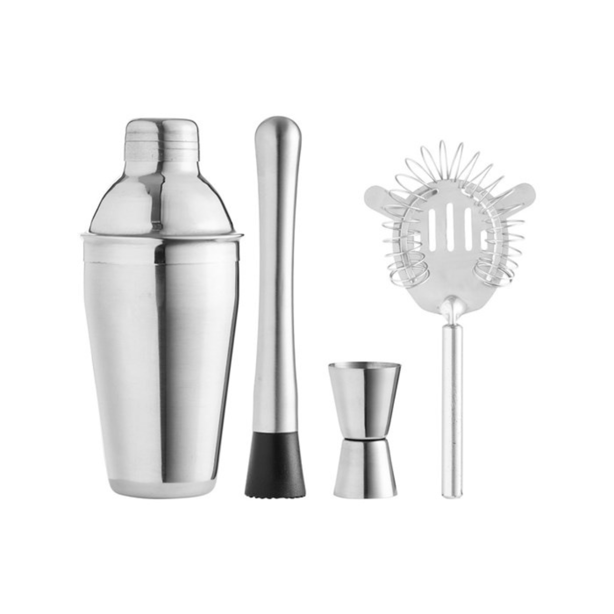 Cocktailshakersett 500ml - 4 deler