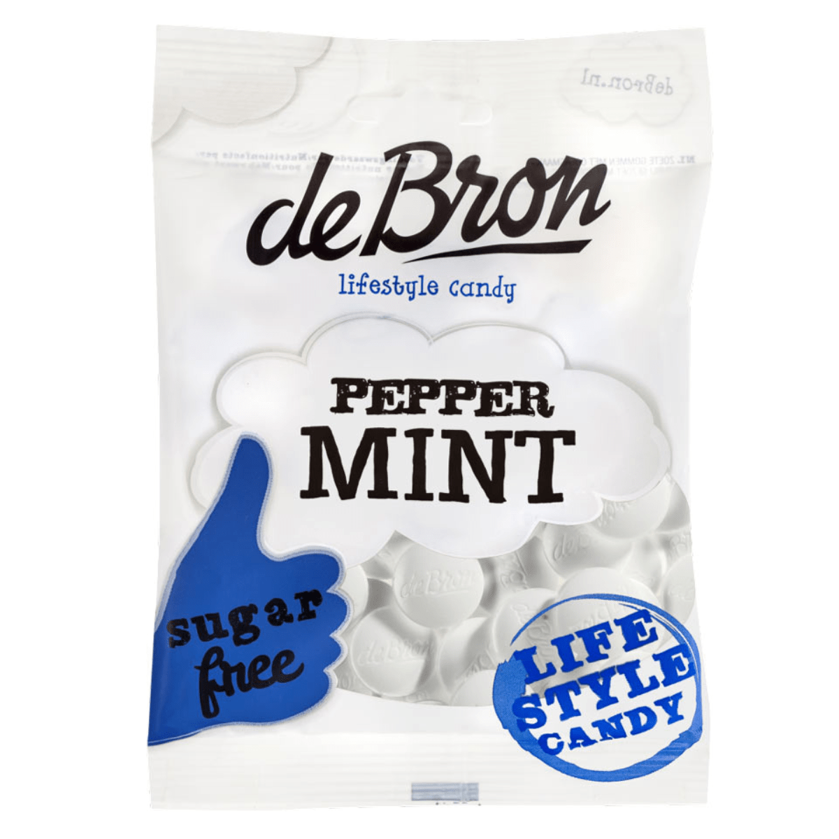 DeBron Peppermint Sukkerfri 80g
