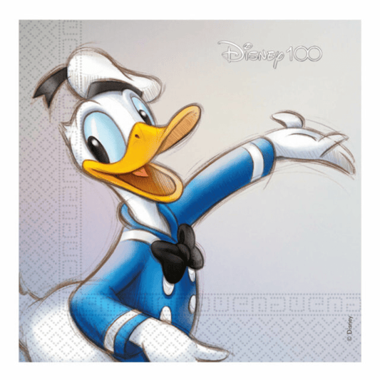 Disney 100 - Donald Servietter 20 stk