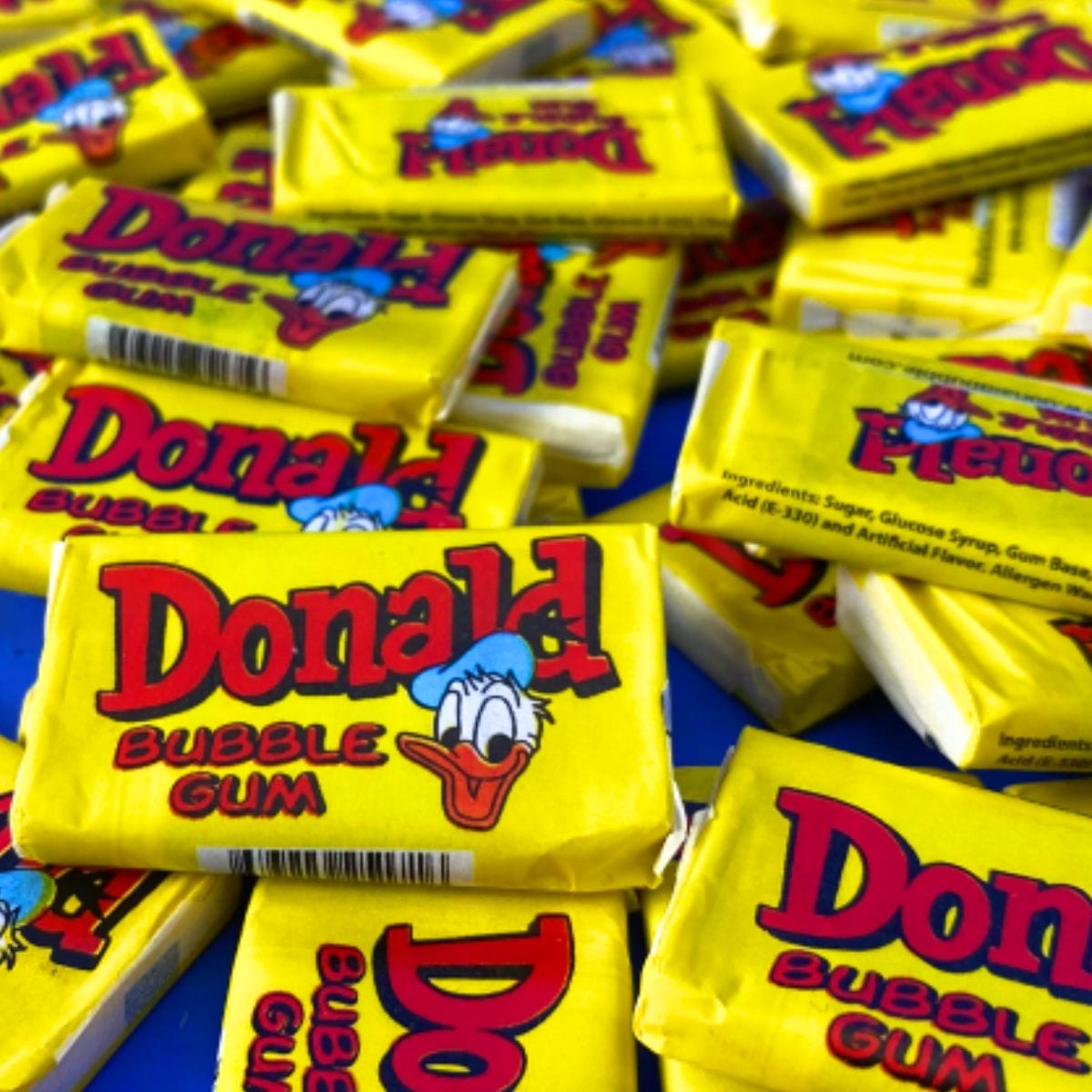 Donald Bubble Gum Gul (1stk)